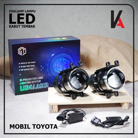 Jual PROJECTOR LED FOGLAMP FOG LAMP LAMPU KABUT TEMBAK LED MOBIL