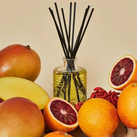 Voluspa Goji Tarocco Orange Reed Diffuser 100ml 7 små rom Med velvære