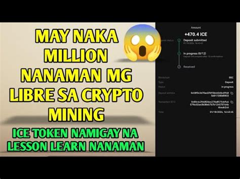 May Naka Million Nanaman Ng Libre Sa Crypto Mining Ice Token Namigay