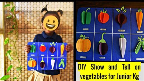 Show And Tell Vegetables Youtube