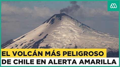 El volcán Villarrica es monitoreado tras sismos en el sur de Chile