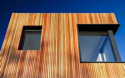 Cedar Larch Thermowood And Oak Timber Cladding Millworks House