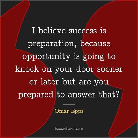 Best Omar Epps Quotes With Image Excellence Happy Shayari