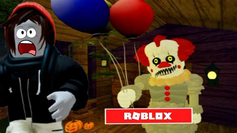 Roblox Escape Pennywise S Mansion Scary Obby Sanku Plays YouTube