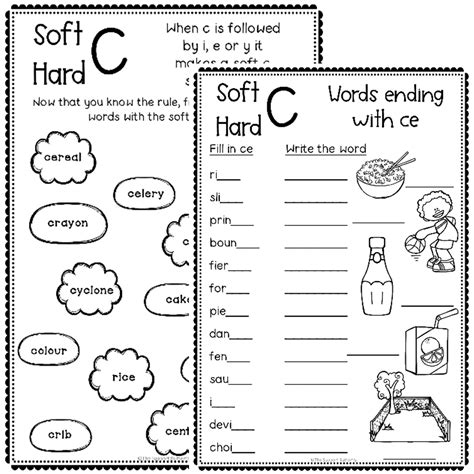 Hard And Soft C And G Worksheets Made By Teachers