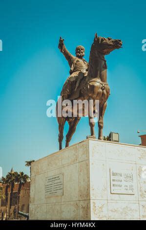 Statue Of Ibrahim Pasha At The Cairo Citadel Egypt Stock Photo Alamy