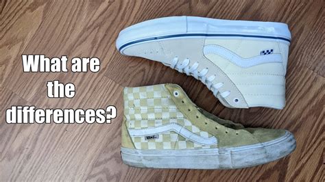 Overview Comparison Review Of The Vans Skate Classics Sk Hi Vs The