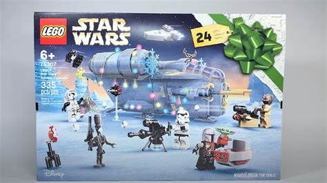 Первый взгляд на Lego 75307 Star Wars Календарь событий 2021