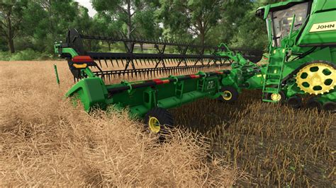 John Deere HD50F Cutter Bar 38 Km H V1 0 0 0 FS25 Mod Farming