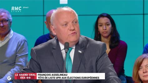 Le Grand Oral de François Asselineau tête de liste UPR aux élections