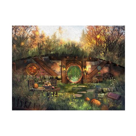 Joel Christopher Payne Hobbit Sunrise Canvas Art