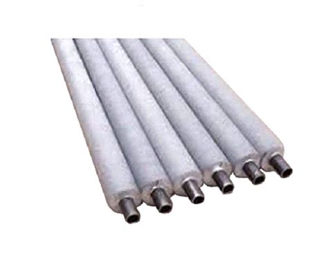 Round Polished Metal Extruded Finned Tubes For Industrial Feature