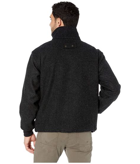 Filson Mackinaw Wool Field Jacket in Charcoal (Gray) for Men - Lyst