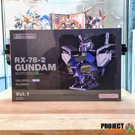 Bandai Bn Metal Works Vol1 Rx 78 2 Gundam Shopee Philippines