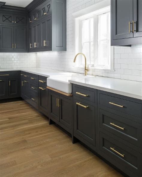 Photos Of Black Painted Kitchen Cabinets