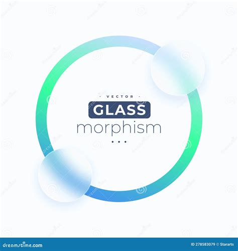 Glassmorphism Background Gradient Wave Line With Realistic Frame Glass Morphism Effect For