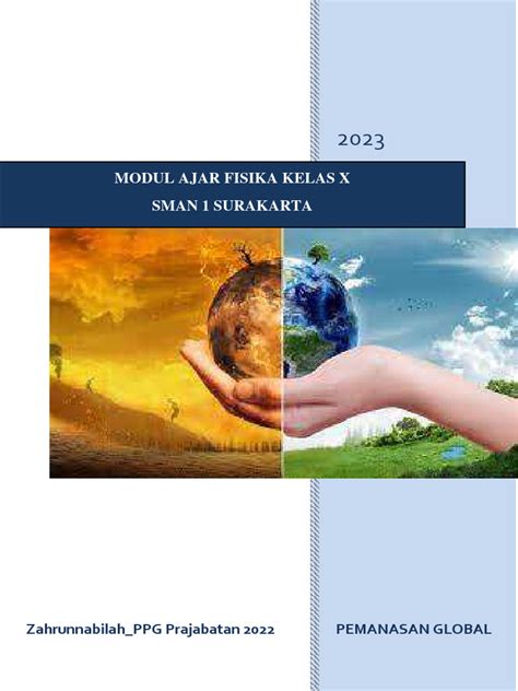 Modul Ajar Pemanasan Global Pdf