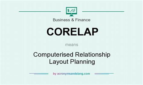 UPD Corelap Layout Software