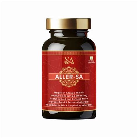 ALLER-SA AYURVEDIC CAPSULES, Treatment: Allergy & Cold at Rs 1000/box ...