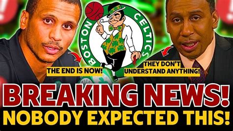 BREAKING NEWS THAT WAS SHOCKING FORMER STAR CRITICIZES CELTICS PLAYER