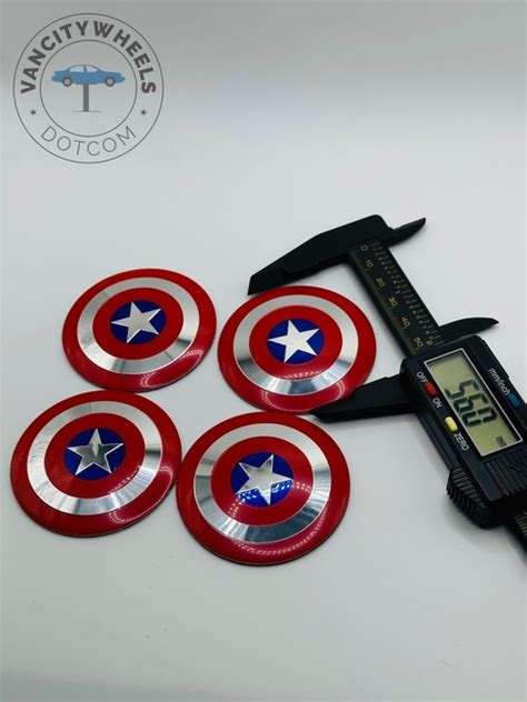 Pcs Mm Marvel Universe Captain America Stickers Emblems Unleash The