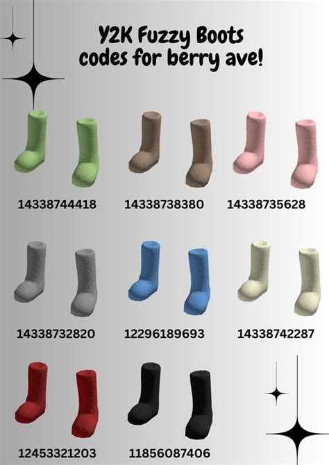 Boots Codes For Berry Avenue In 2023 Boots Code Preppy Decal