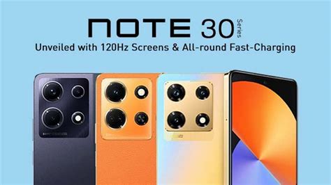 Infinix Note 30 Series Unveiled Via Listings 120hz Screens High End