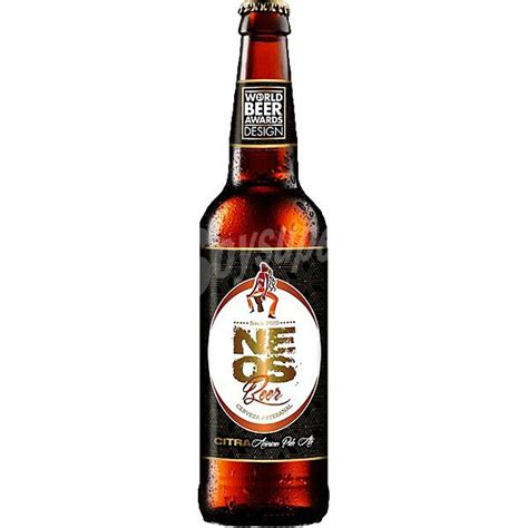 Neos Beer Cerveza Rubia Artesana De Canarias Tipo American Pale Ale