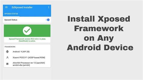 How To Install Xposed Framework On Android Youtube