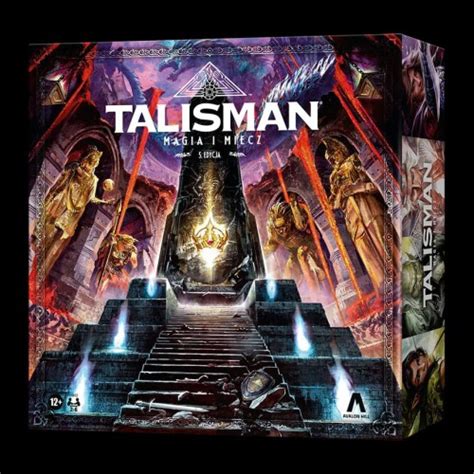 Talisman Magia I Miecz Edycja Czerwona Twierdza Gry Planszowe