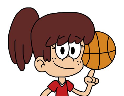 Lynn Loud with basketball outfit by Ultra-Shounen-Kai-Z on DeviantArt