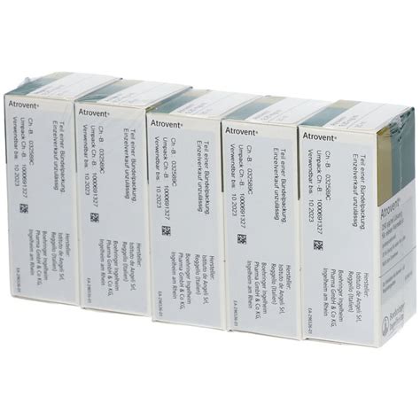 Atrovent 250 µgml Lösung Fevernebler 5x20 Ml Mit Dem E Rezept Kaufen