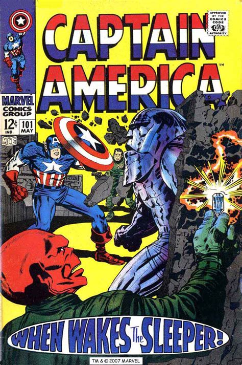 Captain America Jack Kirby Art Cover Pencil Ink