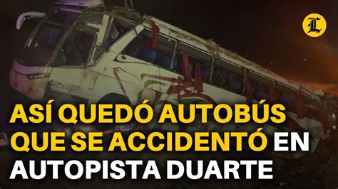 As Qued El Autob S De Transporte Espinal Que Se Accident En La