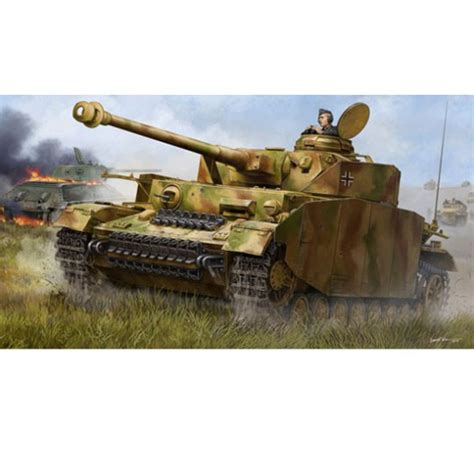 Plastic Tank Model German Pzkpfw Iv Ausf H Scientific Mhd