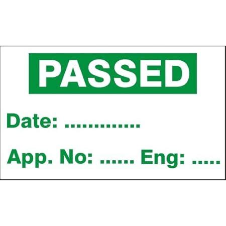 FSSS Ltd PAT TESTING PASSED LABELS STICKERS VINYL X 1000 PLUS 39 FAILED