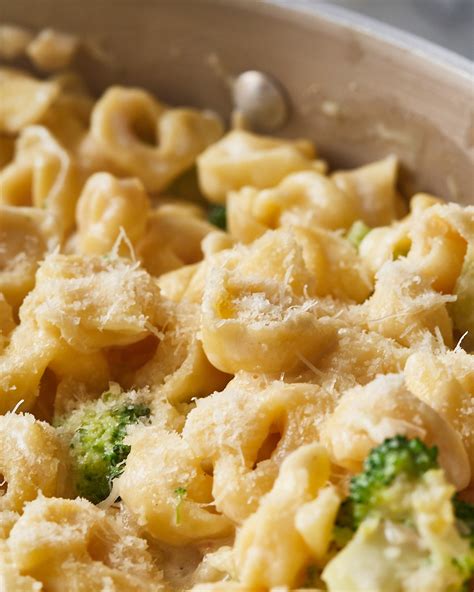 Tortellini Alfredo With Broccoli Video Delice Recipes