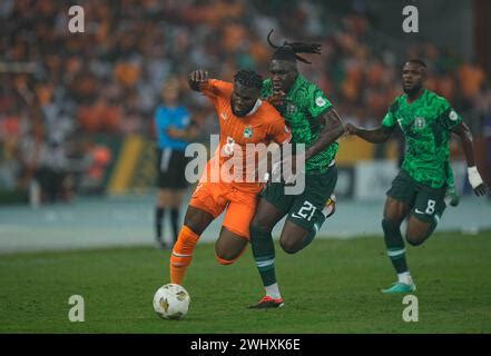 February 11 2024 Franck Yannick Kessie Ivory Coast Controls The Ball