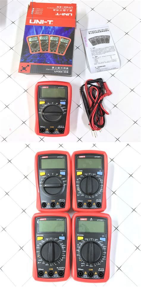 Uni T Palm Size Multimeter Resistance Measure Lcd Ac Dc Mf Capacitance