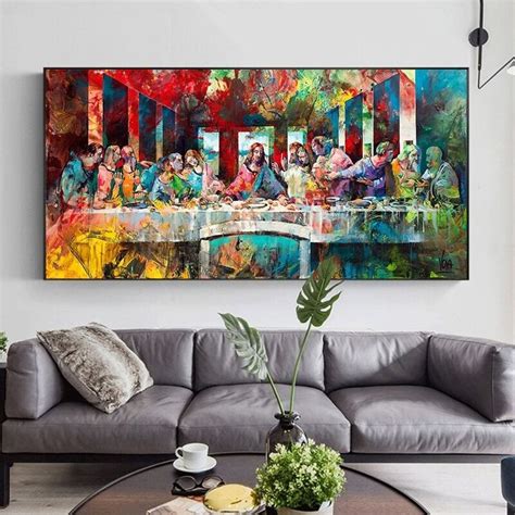 Stunning Last Supper Canvas Art