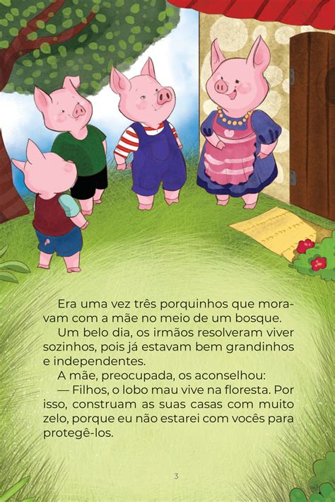 Imagem Da História Dos Três Porquinhos ENSINO