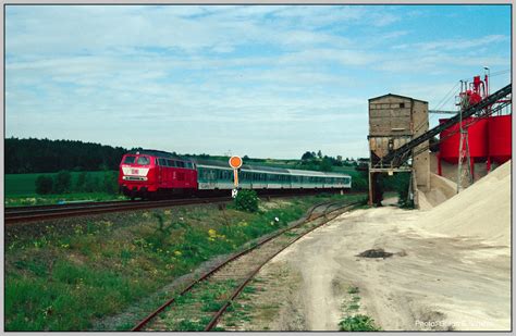 215er Zwischen Andernach Und Mayen West Mai 1997 Eisenbahn Ansichten