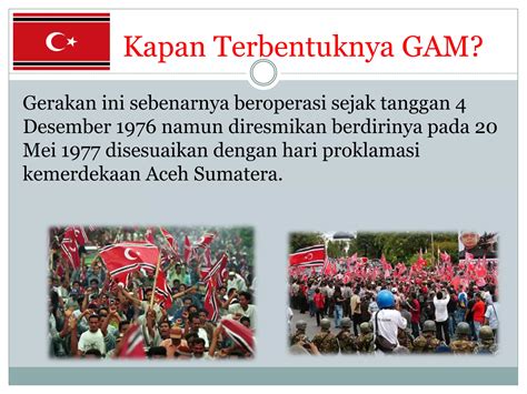 Gerakan Aceh Merdeka | PPT