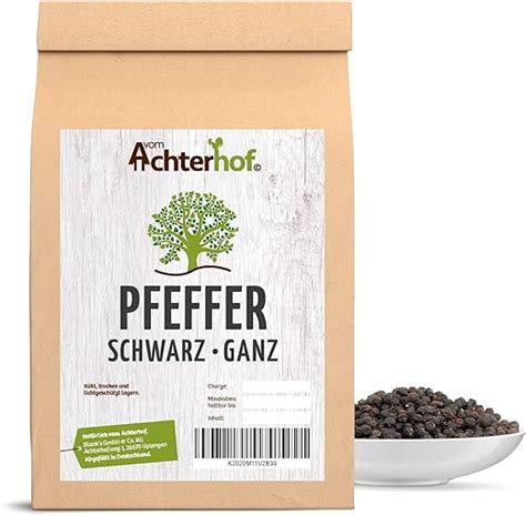 Achterhof Schwarzer Pfeffer Ganz G F R M Hle Kaffee Tee