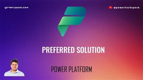 What Is A Preferred Solution In Microsoft Power Platform Youtube