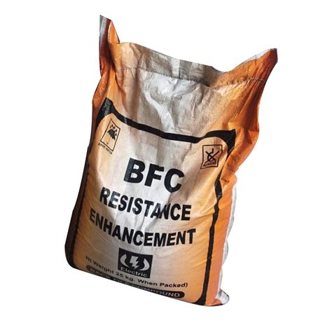 Kg Bfc Resistance Enhancement Backfill Earthing Compound For