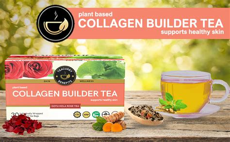 TEACURRY Collagen Builder Tea 1 Month Pack 30 Tea Bags For Skin