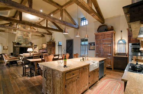 Distressed Oak Kitchen Island – Things In The Kitchen