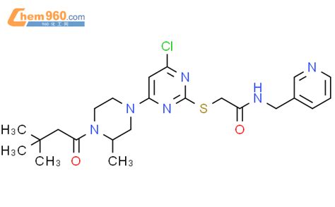 5900 03 8 2 4 Chloro 6 4 3 3 Dimethylbutanoyl 3 Methylpiperazin 1