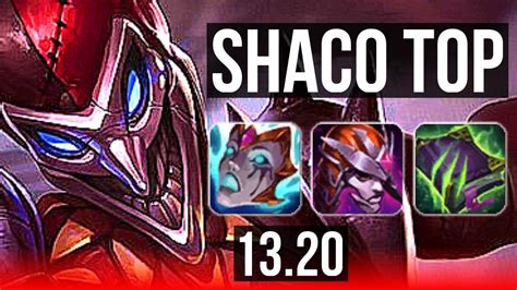 Shaco Vs Teemo Top Rank Shaco M Mastery Games